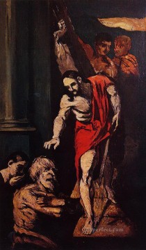 Cristo en el limbo Paul Cézanne Pinturas al óleo